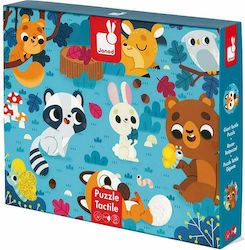 Kinderpuzzle Tactile Forest Animals für 2++ Jahre 20pcs Janod