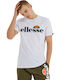 Ellesse Prado Ανδρικό T-shirt Κοντομάνικο Λευκό
