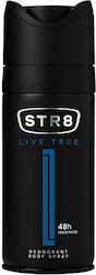 STR8 Live True 48 Часова Свежест Дезодорант За ...