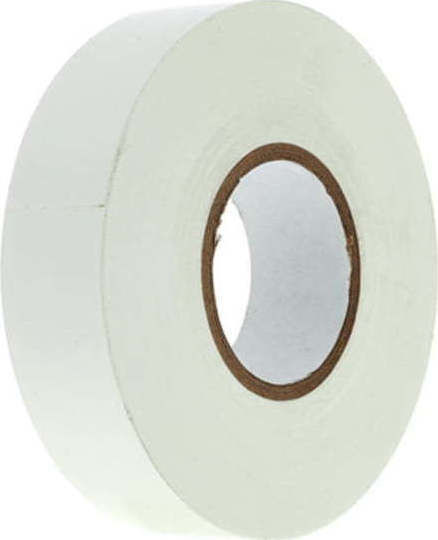 Allcolor Insulation Tape 19mm x 25m ISO Band White White