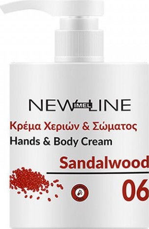 Imel New Line Sandalwood Ενυδατική Κρέμα Σώματος 500ml