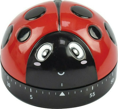 Legami Milano Countdown Analog Kitchen Timer Ladybug