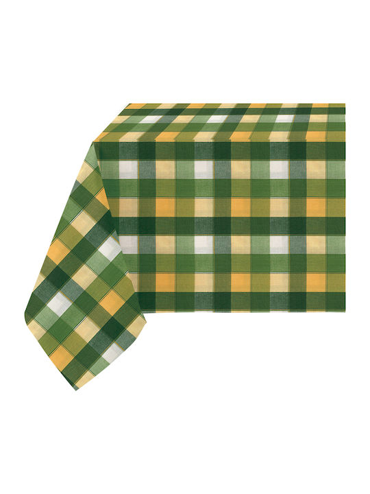 Sunshine 6997 Cotton & Polyester Tablecloth Πράσινο 140x220cm 172-4-6997-green