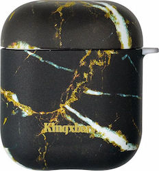 Kingxbar Husă în culoarea Negru pentru Apple AirPods 1 / AirPods 2