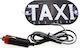 LED Car Sign White
