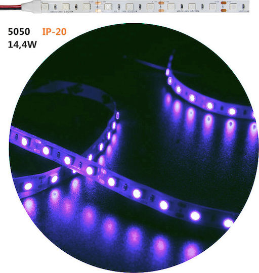 Adeleq LED Strip 12V RGB Light 5m Type SMD5050