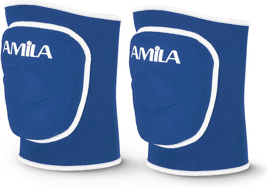 AMILA 83003 Volleyball-Kniepolster Erwachsene Blau Groß