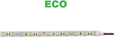 Adeleq LED Streifen Versorgung 12V mit Kaltweiß Licht Länge 5m und 30 LED pro Meter SMD5050
