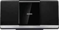 Grundig Ηχοσύστημα 2.0 WMS 3000 BT 40W με Digital Media Player και Bluetooth Μαύρο