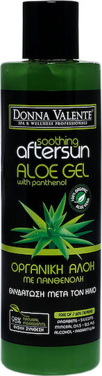 Donna Valente Aloe With Panthenol After Sun Gel με Aloe Vera & Πανθενόλη 250ml