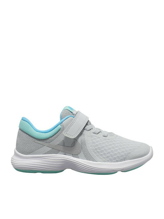 Revolution Revolution 4 PS Kids Sports Shoes Running with Hoop & Loop Closure Gray