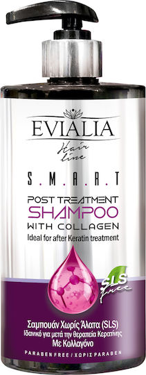Yanni Extensions Evialia S.M.A.R.T Post Treatment Shampoos for Fragile, Αντι-Θραύση Hair 500ml