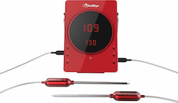 GrillEye GE0001 Digital BBQ Thermometer with Probe and Bluetooth