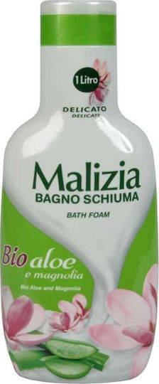 Malizia Bio Aloe & Magnolia Αφρόλουτρο με Aloe Vera Καταπραϋντικό 1000ml