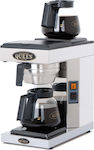 Coffee Queen M2 Mașină de cafea filtru comercială 2400W cu capacitatea de 1.8lt