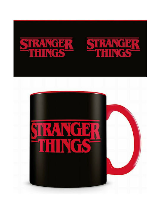 Pyramid International Stranger Things Cană Ceramică Neagră 315ml 1buc