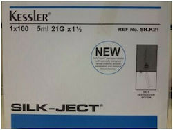 Kessler Silk-Ject Serințe 21G x 1 1/2" 10ml 100buc