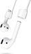 Ancus Магнитна Каишка Против Изгубване в Бял Цвят за Apple AirPods