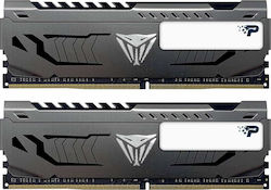 Patriot Viper Steel 16GB DDR4 RAM με 2 Modules (2x8GB) και Ταχύτητα 4000 για Desktop