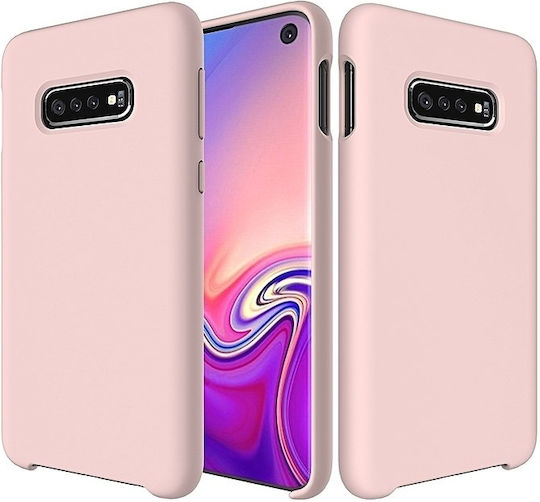Hurtel Back Cover Silicone 2mm Pink (Galaxy S10)