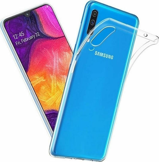 Hurtel Clear View Back Cover Silicone 0.5mm Transparent (Galaxy A10)