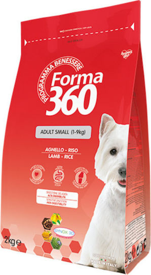 Forma 360 Adult Small 2kg Hrană Uscată pentru Câini Adulţi de Rase Mici cu Orez