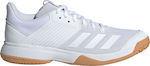 Adidas LIGRA 6 Γυναικεία Αθλητικά Παπούτσια Βόλλεϊ Λευκά