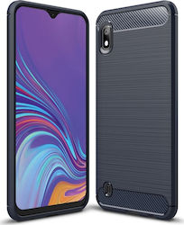 Hurtel Umschlag Rückseite Blau (Galaxy A10)