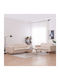 Living Room Furniture Set 3-Seater & 2-Seater Ecru