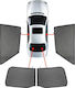 CarShades Πλαϊνά Σκίαστρα Αυτοκινήτου για Opel Corsa Τρίπορτο (3D) 4τμχ