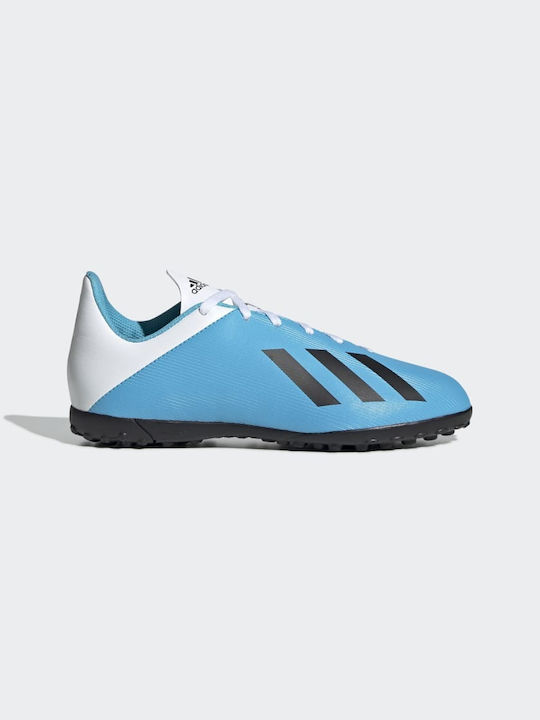 Adidas Παιδικά Ποδοσφαιρικά Παπούτσια X 19.4 TF με Σχάρα Γαλάζια