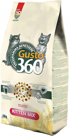 Gusto Kitten Mix Ξηρά Τροφή για Ανήλικες Γάτες με Κοτόπουλο 20kg