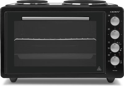 Crown Electric Countertop Oven 42lt with 2 Burners