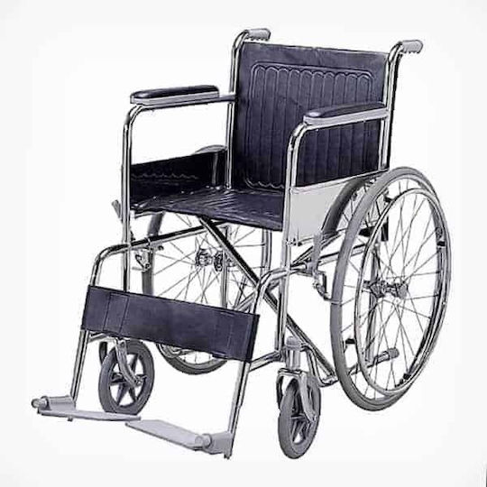 Alfa Care Economy Αναπηρικό Αμαξίδιο Πτυσσόμενο Απλού Τύπου 46cm AC-40