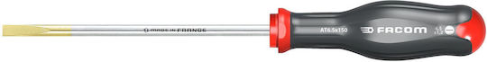 Facom Κατσαβίδι Μακρύ Ίσιο Μεγέθους 6.5x270mm