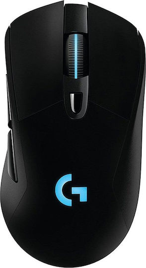 Logitech G703 Lightspeed (Hero) Ασύρματο RGB Gaming Ποντίκι 16000 DPI Μαύρο