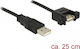 DeLock USB 2.0 Cable USB-B male - USB-A female 0.25m (85462)