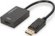 Digitus Конвертор DisplayPort мъжки към HDMI женски Черен 1бр AK-340415-002-S