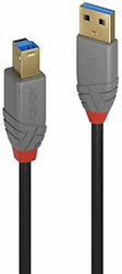 Lindy 36744 USB 3.0 USB-A мъжки към USB-B мъжки 5м