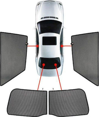 CarShades Πλαϊνά Σκίαστρα Αυτοκινήτου για VW Golf Πεντάπορτο (5D) 4τμχ