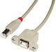 Lindy USB 2.0 Cable USB-B male - USB-B female 0.5m (31800)