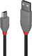 Lindy USB 2.0 Cable USB-A male - mini USB-B male 0.5m (36721)
