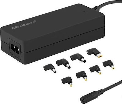 Qoltec Universal Laptop Charger 65W 18.5V 3.5A with Detachable Power Cord and Plug Set