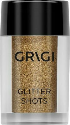 Grigi MakeUp Glitter Shots Eye Shadow in Powder with Gold Color 3gr