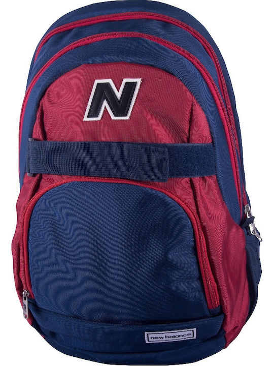 New Balance School Bag Backpack Junior High-High School in Burgundy color