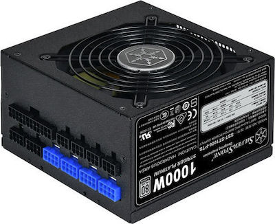 Silverstone ST1000-PTS 1000W Sursă de Alimentare Calculator Complet modular 80 Plus Platinum