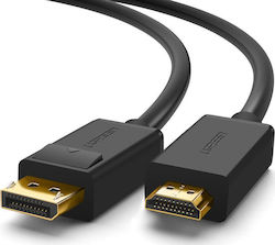 Ugreen Cablu DisplayPort de sex masculin - HDMI de sex masculin 2m Negru (10202)