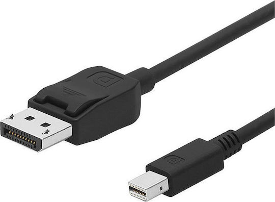 Blow Cable DisplayPort male - mini DisplayPort male 2m Black (DM-92-025)