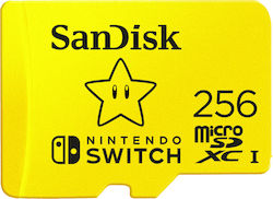 Sandisk Nintendo Switch microSDXC 256GB Clasa 10 U3 V30 A1 UHS-I