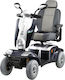 Kymco Healthcare Midi XL Scaun Cu Rotile Scooter Cu Spate Simplu 46cm Negru